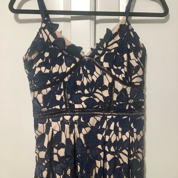 Love...Ady Lace Midi Slip Dress - Picture 1 of 7